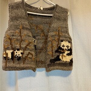 Jo Anderson Handmade wool Vest